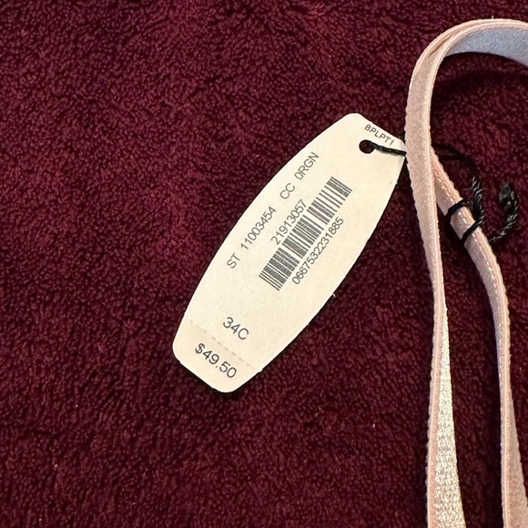 VICTORIA’S SECRET (New) Women’s 34C Blush Pink Lined Underwire Strapless Bra - Picture 9 of 10